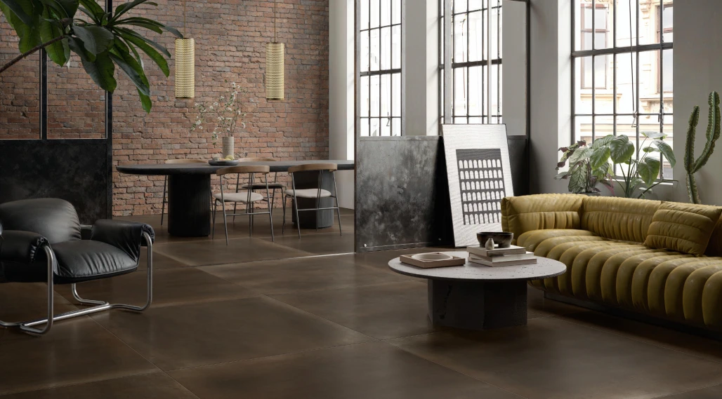 Villeroy & Boch METALCRAFT Black 120 × 120 cm